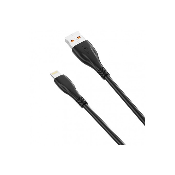 CABLE NB185 CARGA RAPIDA USB - LIGHTNING | 6A | 1 METRO | NEGRO XO