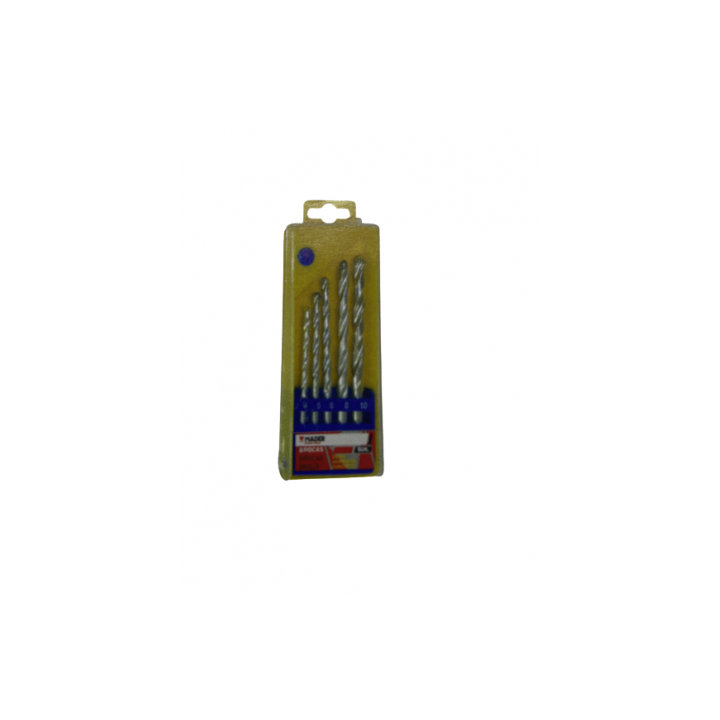 JUEGO 5 BROCAS WIDIA STANDARD MADER