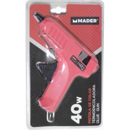 PISTOLA DE SILICONA ELECTRICA 40W MADER