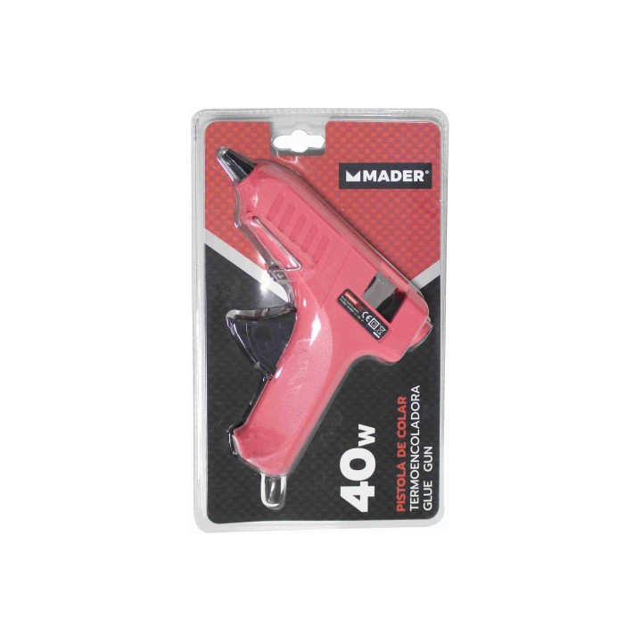 PISTOLA DE SILICONA ELECTRICA 40W MADER