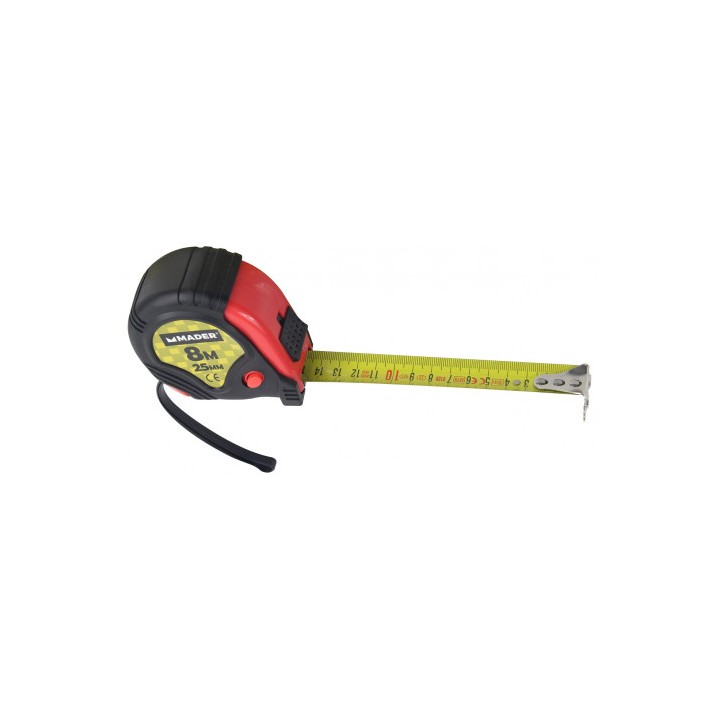 FLEXOMETRO, 8 Mtrs.X 25 mm. MADER
