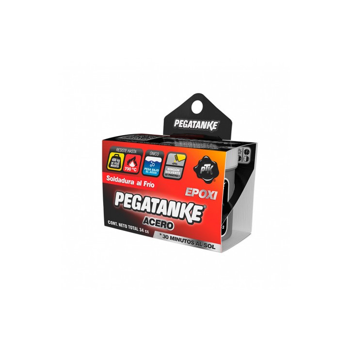 PEGATANKE EPOXICO CLASICO ACERO 32GR
