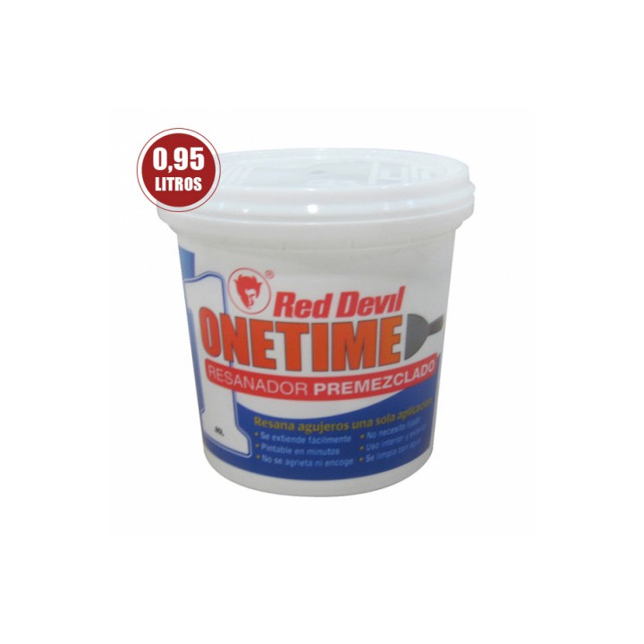 MASILLA ONETIME 0.95 LITROS RED DEVIL