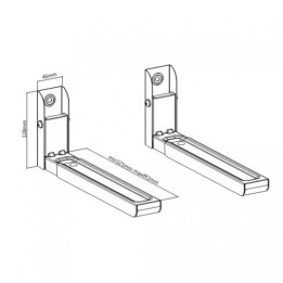 SOPORTE PARA MICROONDAS / HORNOS CROMAD