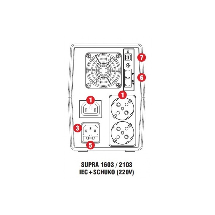 SAI XMART SUPRA 1600VA