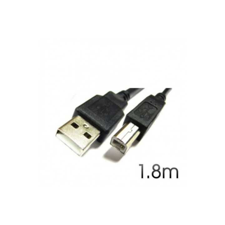 CABLE USB 2.0 IMPRESORA 1.8M AM-BM CROMAD