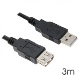 CABLE USB 2.0 EXTENSION 3M AM-AF CROMAD