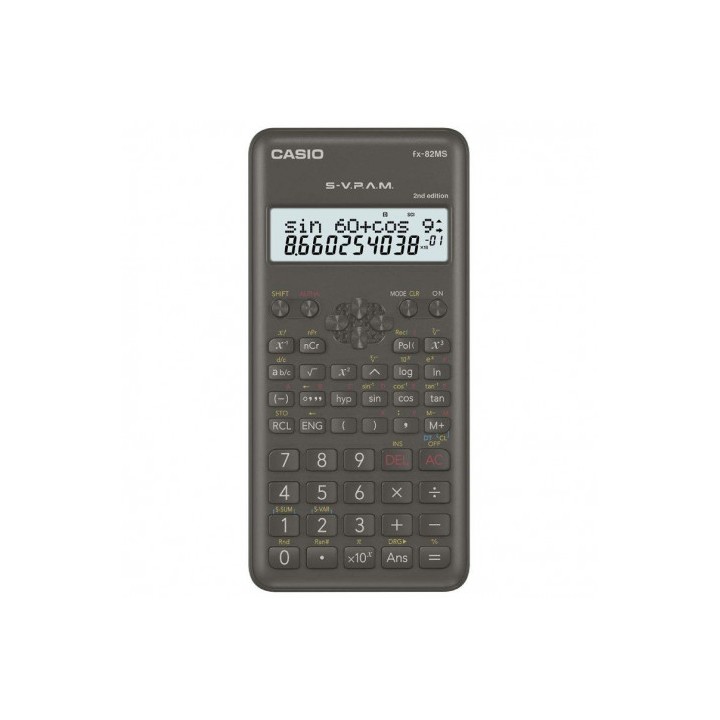 CALCULADORA TECNICO - CIENTÍFICA FX-82MS-II 240 FUNCIONES CASIO