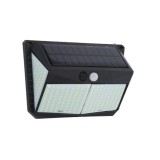 APLIQUE LED SOLAR 250LM ILUMINACIÓN 3 CARAS NEGRO ELBAT