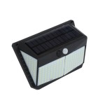 APLIQUE LED SOLAR 250LM ILUMINACIÓN 3 CARAS NEGRO ELBAT