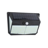 APLIQUE LED SOLAR 250LM ILUMINACIÓN 3 CARAS NEGRO ELBAT