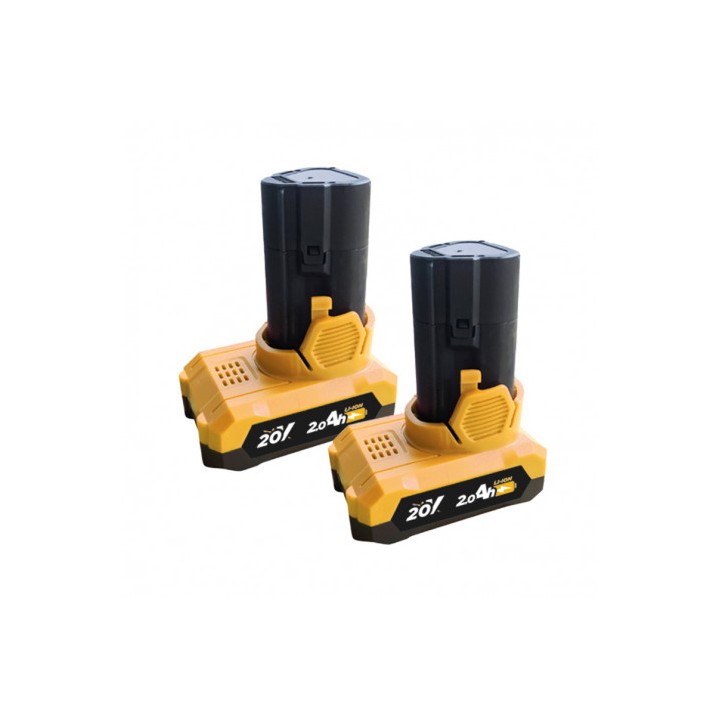 TALADRO PERCUTOR S/CARBONES 20V | 2 BATERIAS 2AH BLIM
