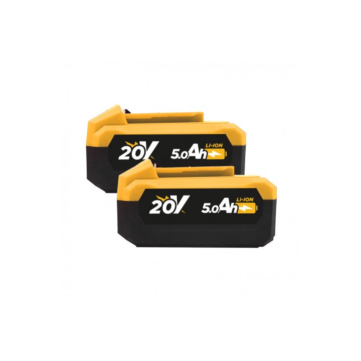 TALADRO PERCUTOR S/CARBONES 20V | 2 BATERIAS 5AH BLIM