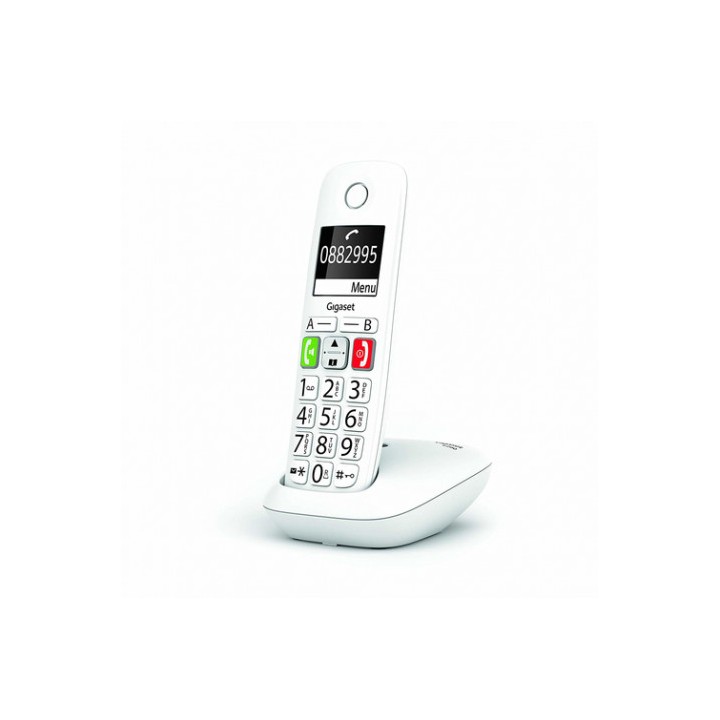 TELEFONO FIJO INALAMBRICO E290 TECLAS GRANDES NEGRO GIGASET