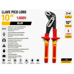 LLAVE PICO LORO 10" 1.000V BLIM