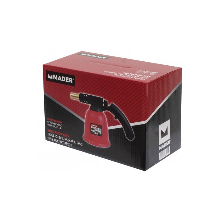 SOPLETE GAS CON ENCENDEDOR MADER