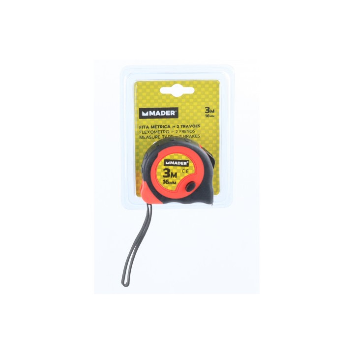 FLEXOMETRO, 3 Mtrs.X 16 mm. MADER