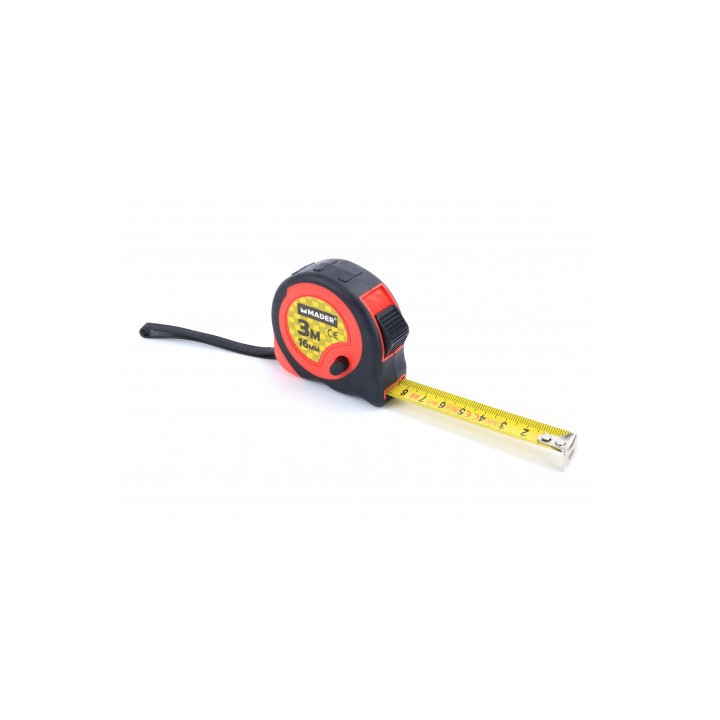 FLEXOMETRO, 3 Mtrs.X 16 mm. MADER