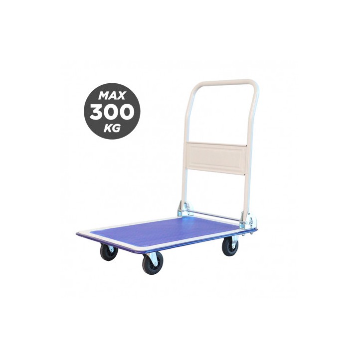 CARRETILLA METALICA PLEGABLE CON RUEDAS MAX 300KG 870X610MM BLIM