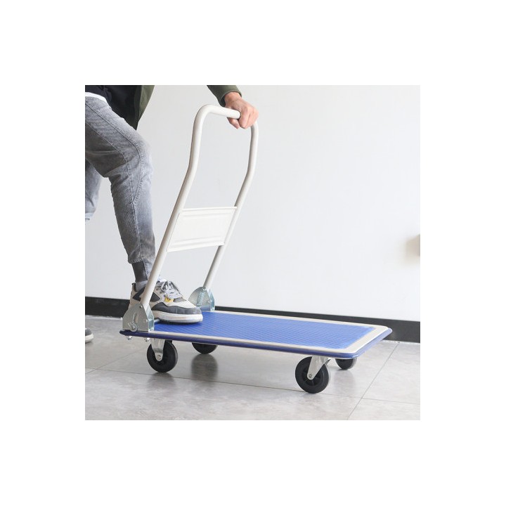 CARRETILLA METALICA PLEGABLE CON RUEDAS MAX 300KG 870X610MM BLIM