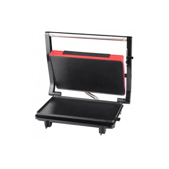 SANDWICHERA INOX PLACA LISA 750W ROJA MUVIP