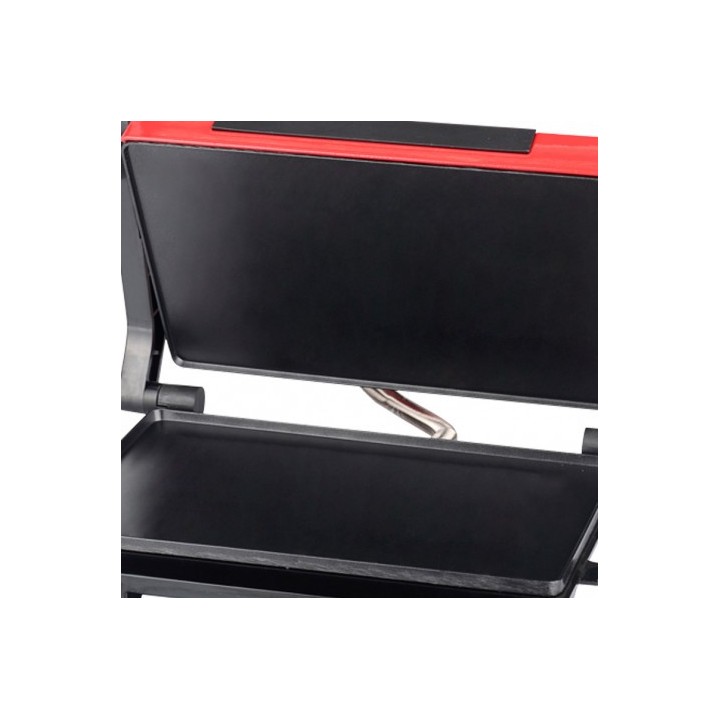 SANDWICHERA INOX PLACA LISA 750W ROJA MUVIP