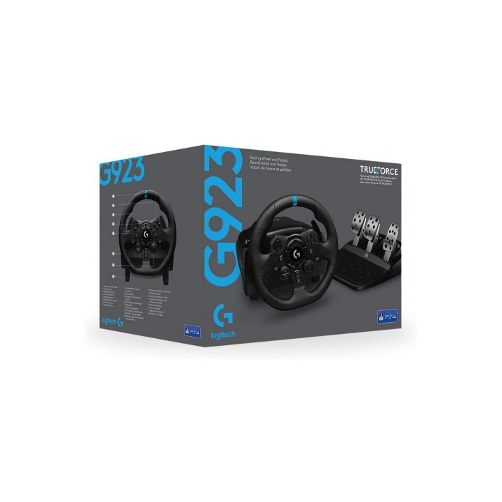 VOLANTE DE CARRERAS LOGITECH DRIVING FORCE G923 PARA PLAYSTATION/PC