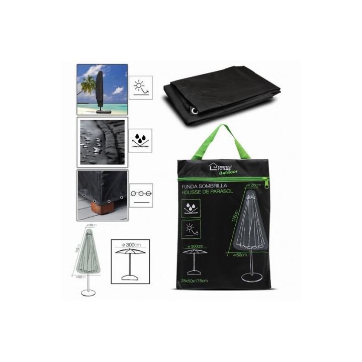 FUNDA PROTEGE SOMBILLA 28X50X175CM