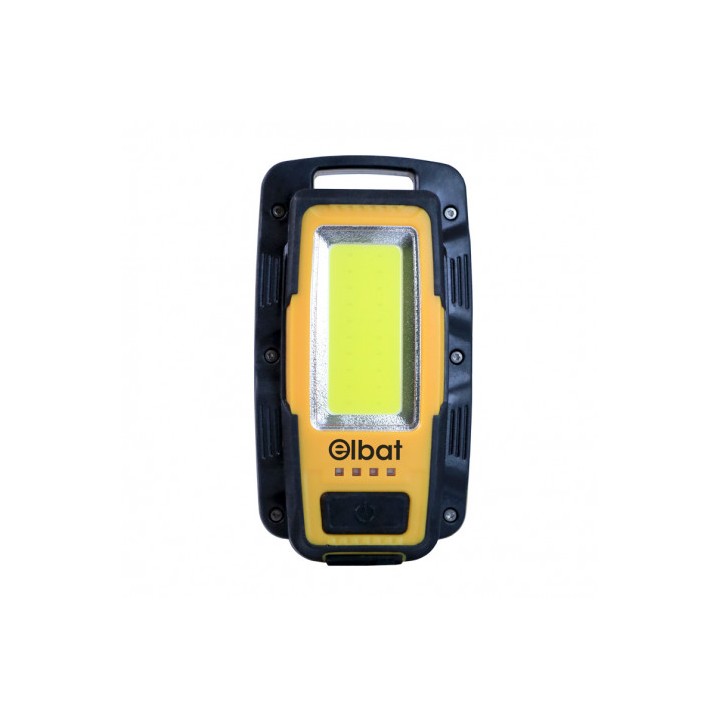 LINTERNA LED RECARGABLE | GANCHO E IMÁN | COB 8W 600LM ELBAT