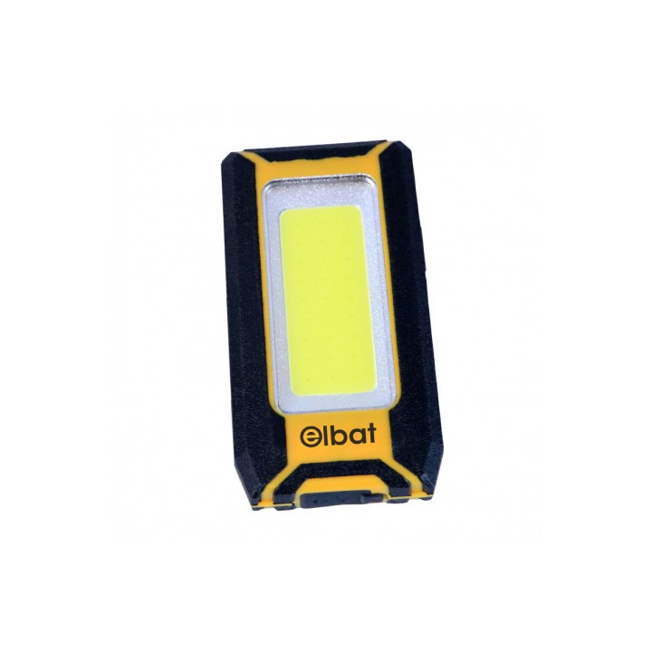 LINTERNA LED RECARGABLE | GANCHO E IMÁN | COB 8W 500LM ELBAT