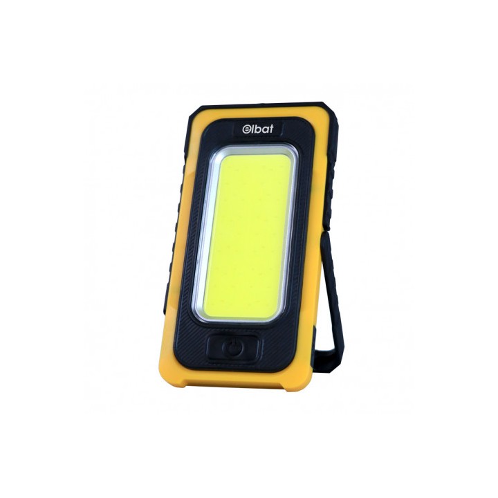 LINTERNA LED SOLAR RECARGABLE | GANCHO E IMÁN | COB 10W 800LM ELBAT