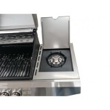 BARBACOA GAS INOX 5 FUEGOS MUVIP