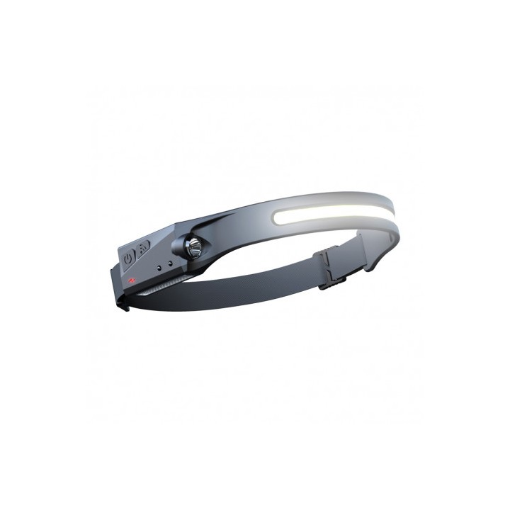 LINTERNA LED DE CABEZA FRONTAL LED 350LM + 200LM Y SENSOR DE MANOS ELBAT