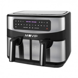 FREIDORA AIRE CALIENTE DOBLE 9 LITROS 2600W PANTALLA TACTIL MUVIP