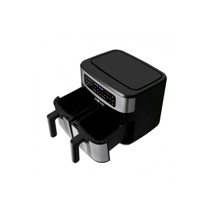 FREIDORA AIRE CALIENTE DOBLE 9 LITROS 2600W PANTALLA TACTIL MUVIP
