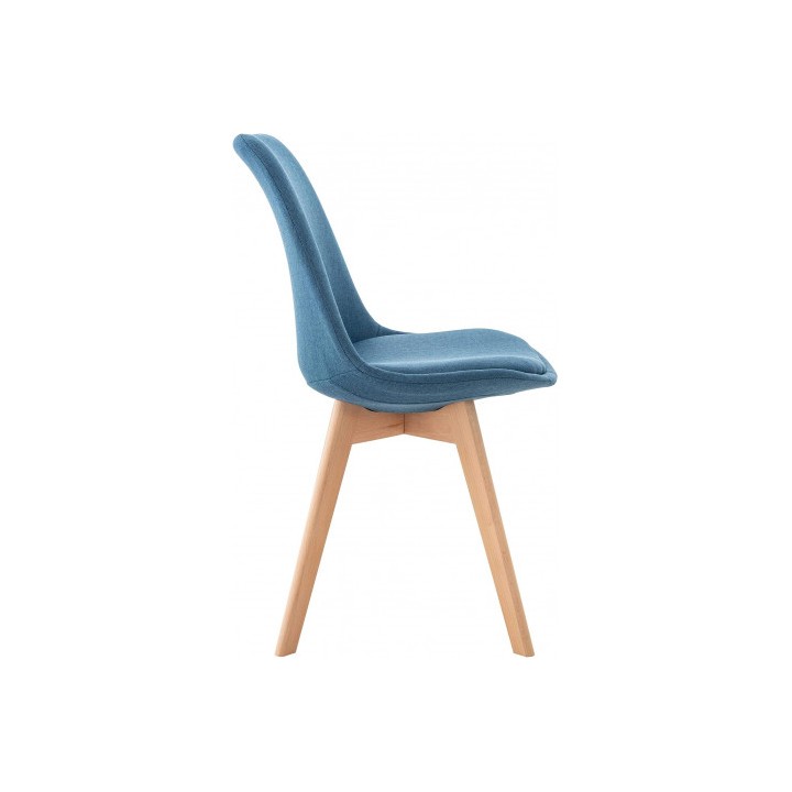 PACK 2 SILLAS DESIGN D400 TELA AZUL OSCURO MUVIP
