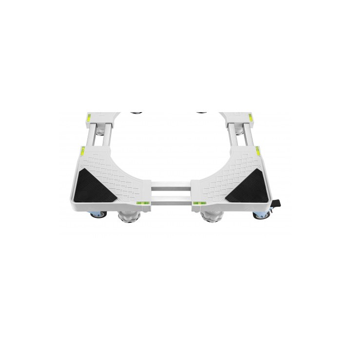 SOPORTE/BASE AJUSTABLE SERIE PRO CON RUEDAS PARA NEVERA Y LAVADORAS CROMAD