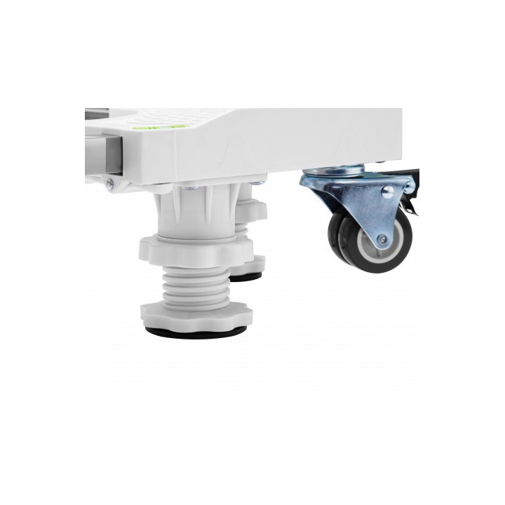 SOPORTE/BASE AJUSTABLE SERIE PRO CON RUEDAS PARA NEVERA Y LAVADORAS CROMAD
