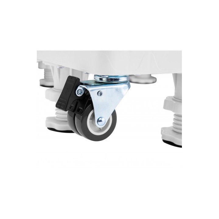 SOPORTE/BASE AJUSTABLE SERIE PRO CON RUEDAS PARA NEVERA Y LAVADORAS CROMAD