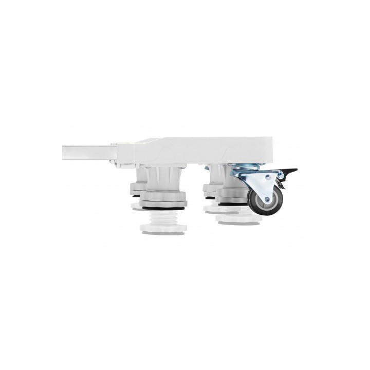 SOPORTE/BASE AJUSTABLE SERIE PRO CON RUEDAS PARA NEVERA Y LAVADORAS CROMAD