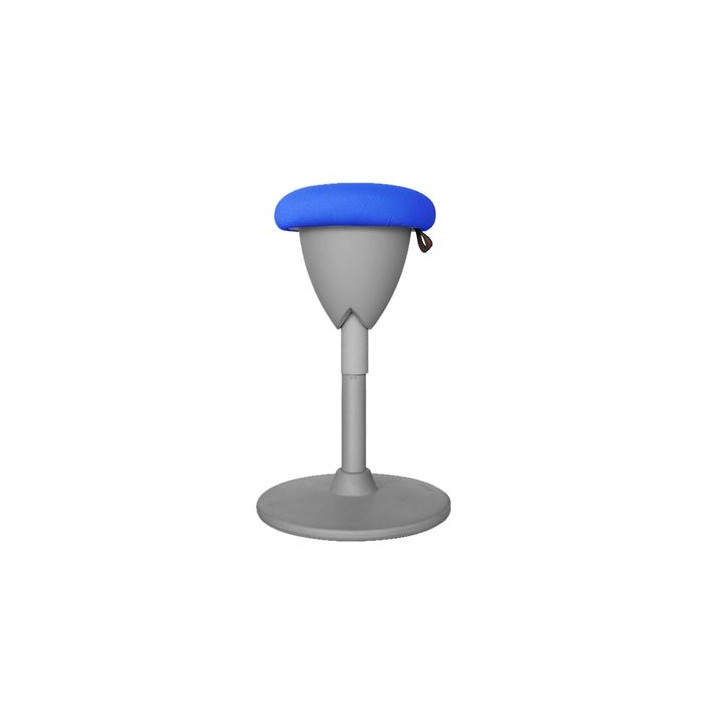 TABURETE MULTIUSOS BALANCIN DESIGN AZUL CROMAD