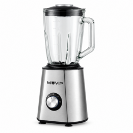 BATIDORA INOXIDABLE VASO CRISTAL 1500W 1.5 LITROS MUVIP