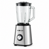 BATIDORA INOXIDABLE VASO CRISTAL 1500W 1.5 LITROS MUVIP