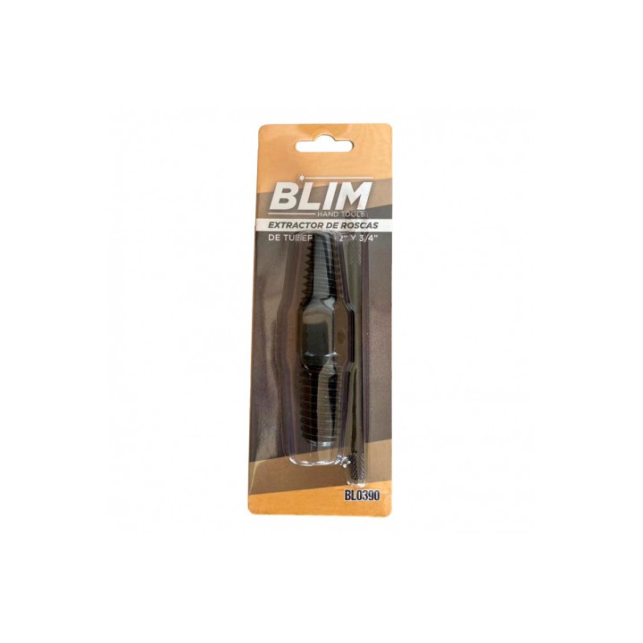 EXTRACTOR DE ROSCAS DE TUBERIAS 1/2" Y 3/4" BLIM