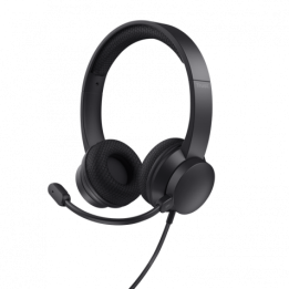 AURICULARES CON MICROFONO Y CANCELACION DE RUIDO USB TRUST