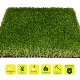 CESPED ARTIFICIAL 2X5 METROS 40MM SERIE ALPINO SUPERIOR SUNGARDEN
