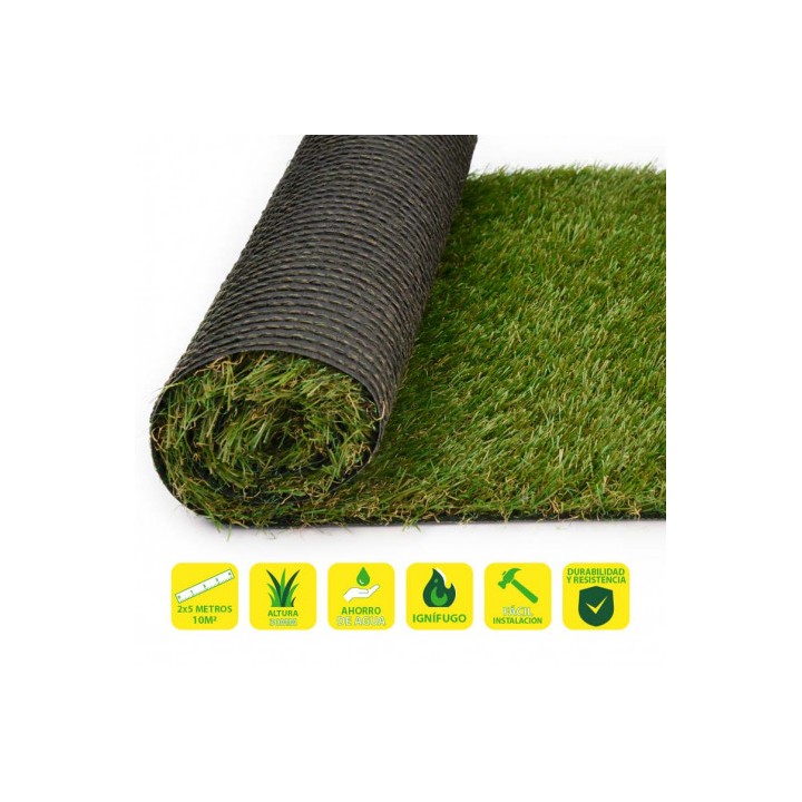 CESPED ARTIFICIAL 2X5 METROS 30MM SERIE ELEGANT SUNGARDEN