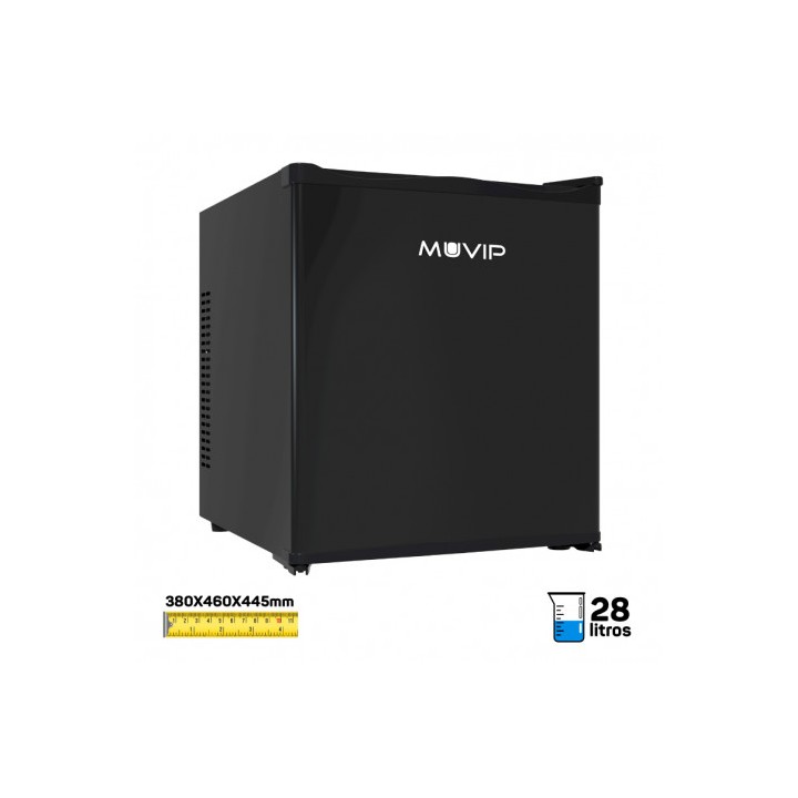 MINI BAR TERMOELÉCTRICO (SILENCIOSO, 13dB) 28L | 44,5CM | CERRADURA MUVIP