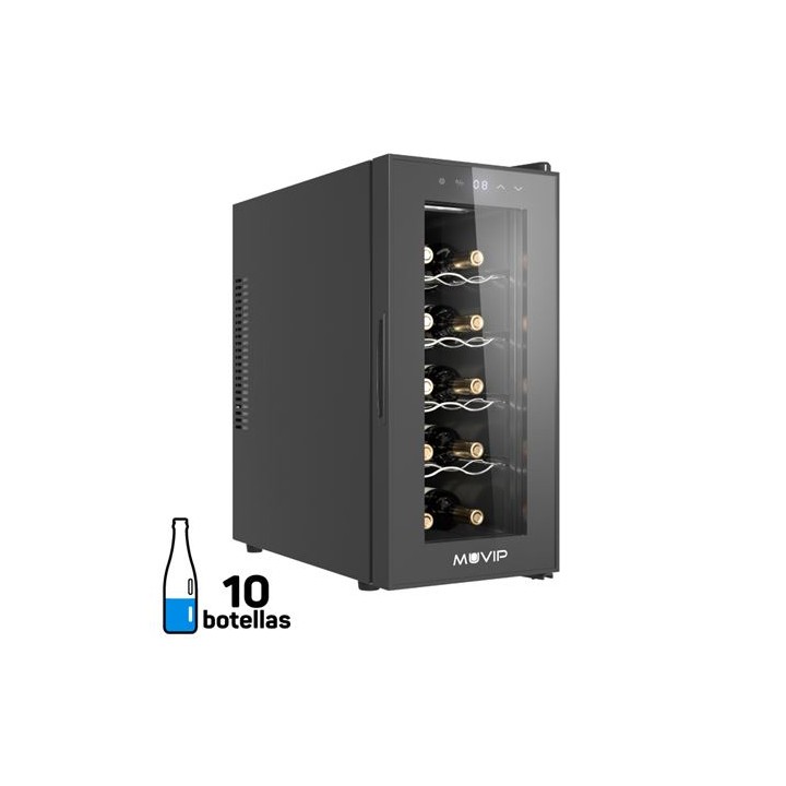 VINOTECA 10 BOTELLAS 65W 56CM MUVIP