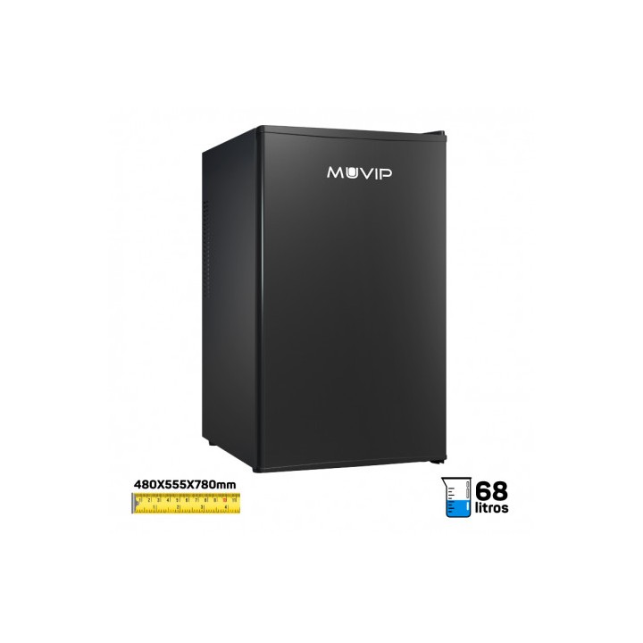MINI BAR TERMOELÉCTRICO (SILENCIOSO, 13dB) 68L | 74CM | CERRADURA MUVIP